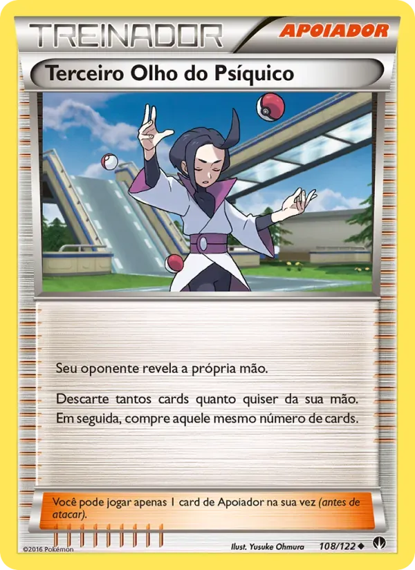 Terceiro Olho do Psíquico 108/122 Turbo Colisão