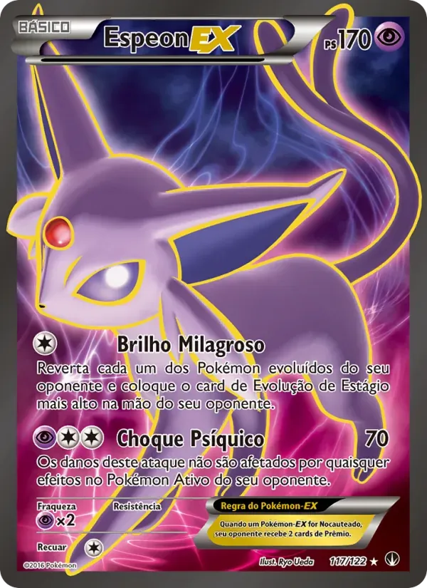 Espeon EX 117/122 Turbo Colisão