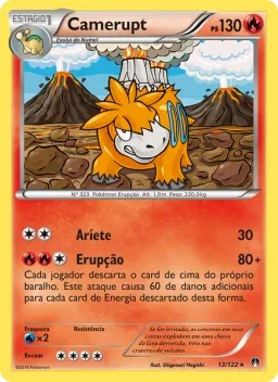 Camerupt 13 Turbo Colisão