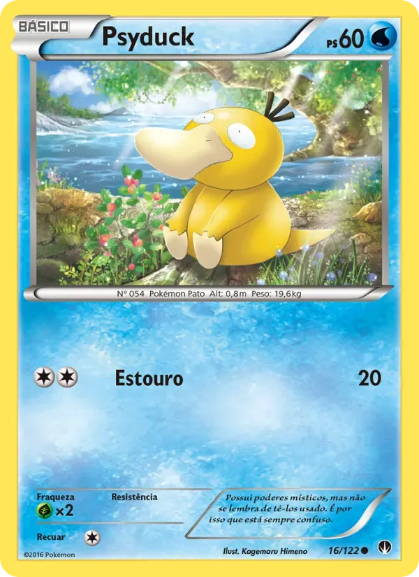 Psyduck 16/122 Turbo Colisão
