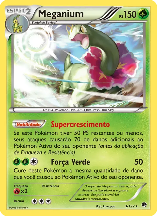 Meganium 3/122 Turbo Colisão