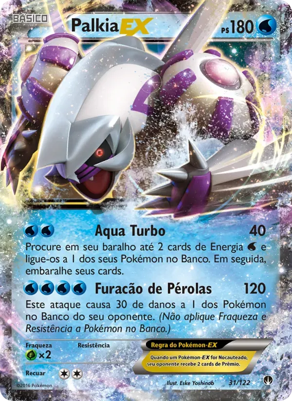 Palkia EX 31/122 Turbo Colisão