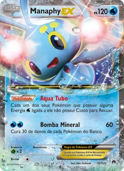 Manaphy EX 32 Turbo Colisão