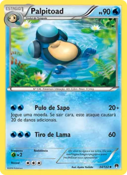Palpitoad 34 Turbo Colisão