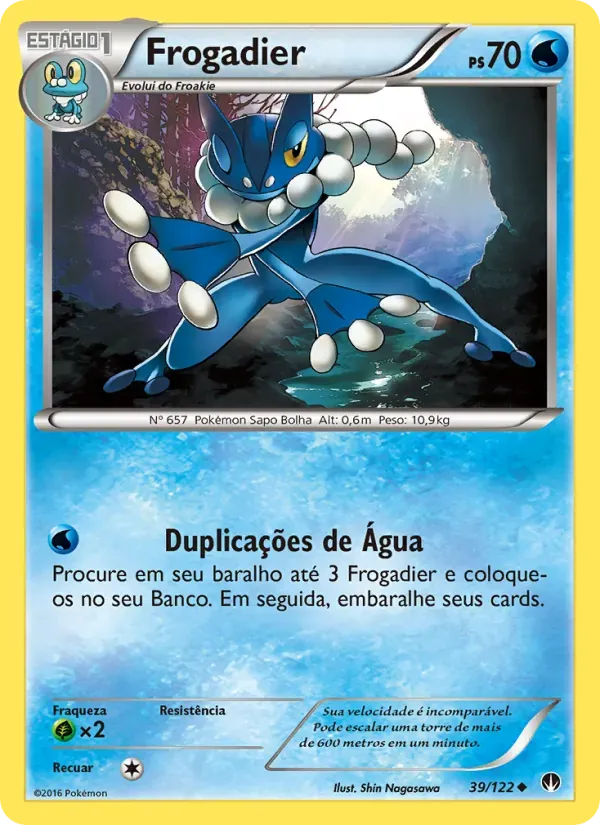 Frogadier 39/122 Turbo Colisão
