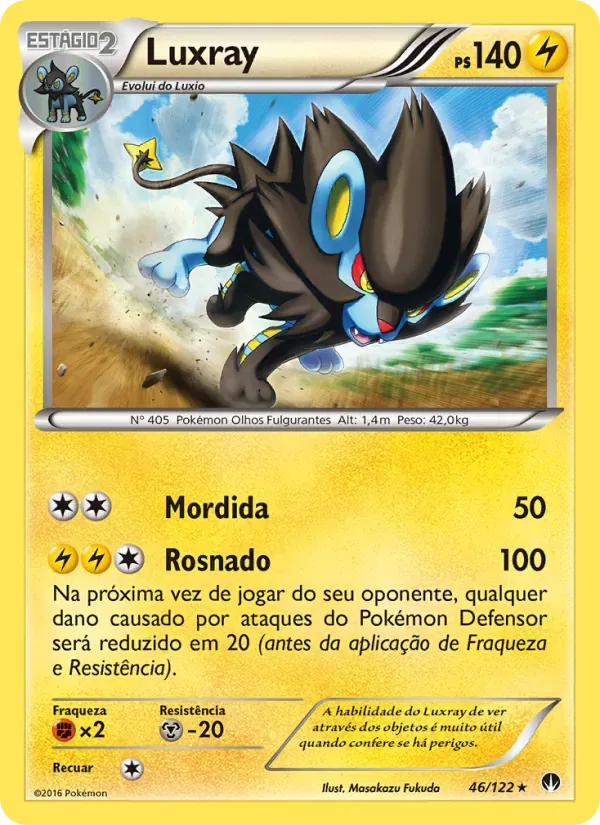 Luxray 46/122 Turbo Colisão