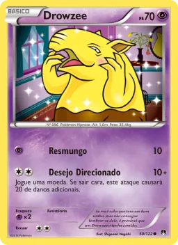 Drowzee 50 Turbo Colisão