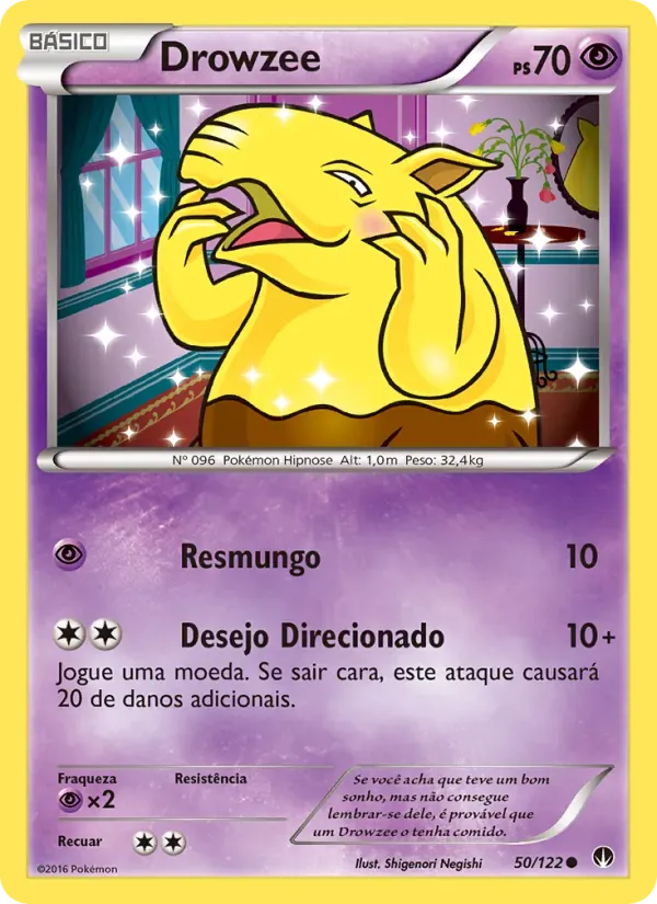 Drowzee 50/122 Turbo Colisão