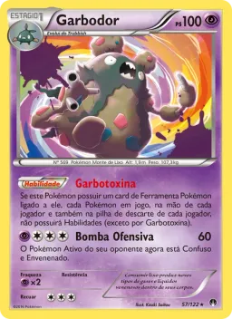 Garbodor 57 Turbo Colisão