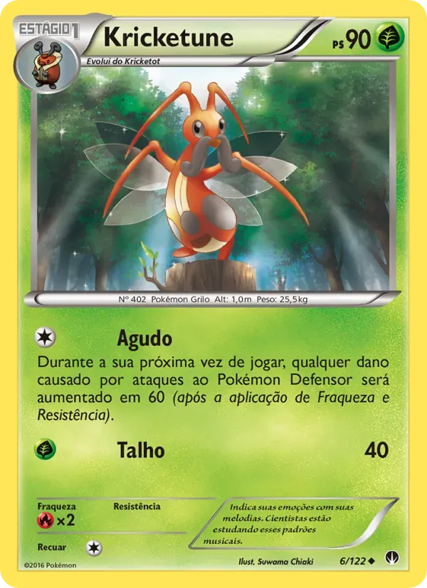 Kricketune 6/122 Turbo Colisão