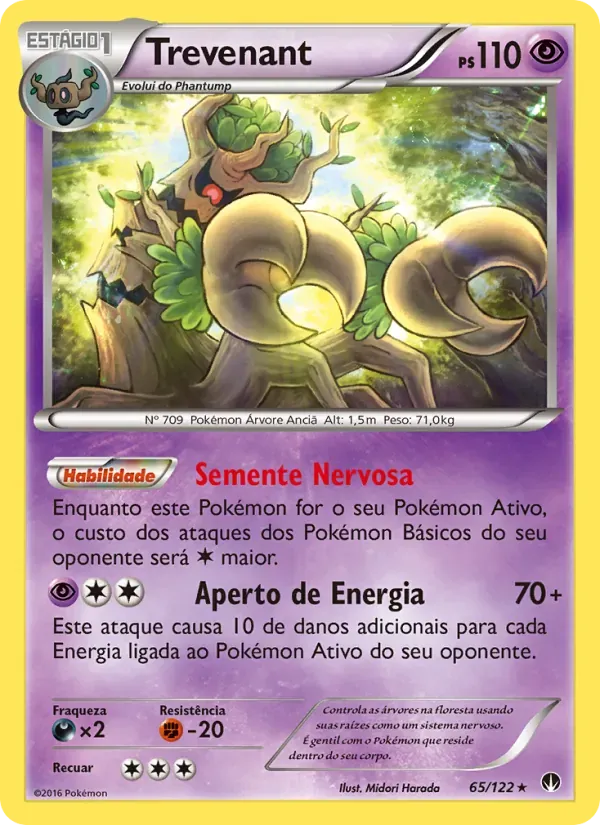 Trevenant 65/122 Turbo Colisão