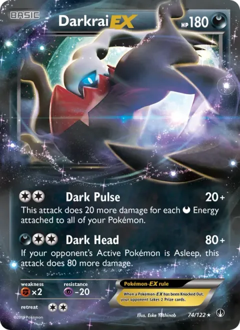 Darkrai EX 74/122