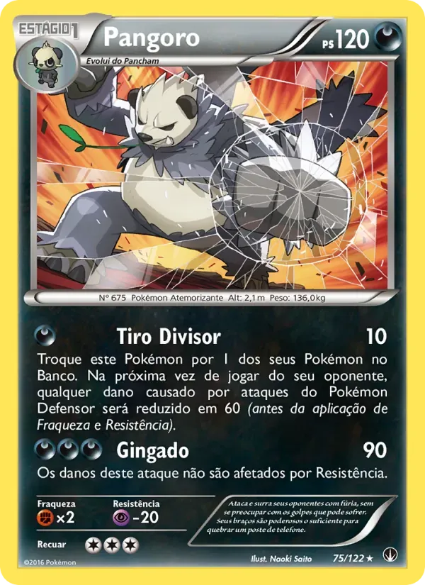 Pangoro 75/122 Turbo Colisão