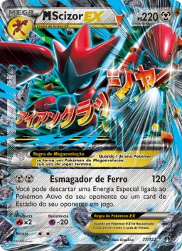 M-Scizor EX 77 Turbo Colisão