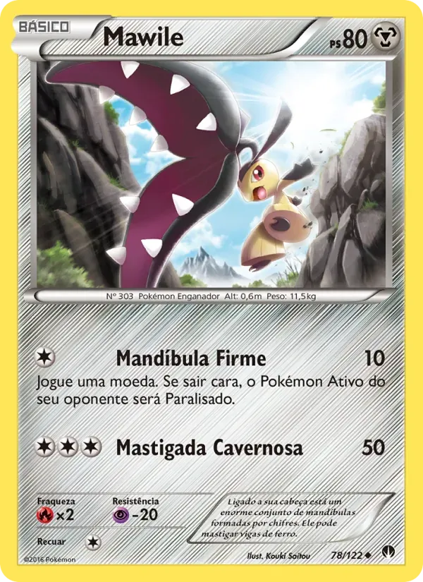 Mawile 78/122 Turbo Colisão