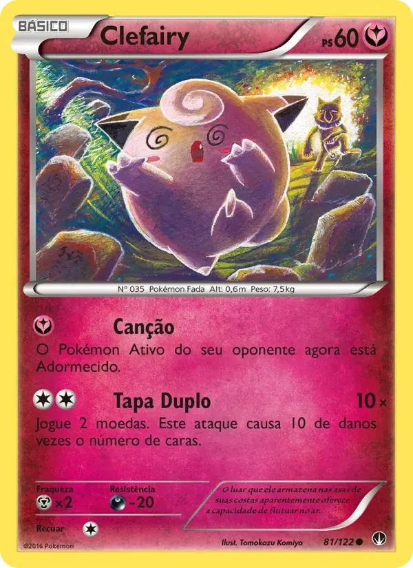 Clefairy 81/122 Turbo Colisão