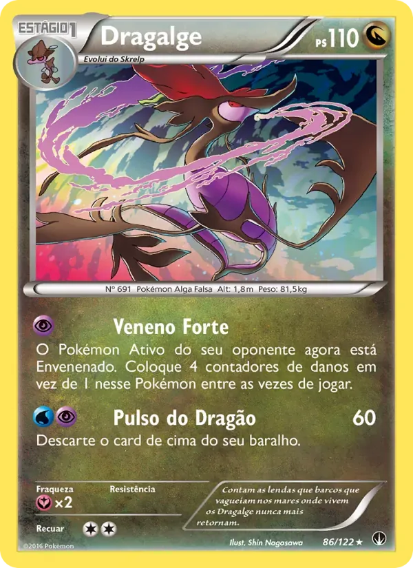 Dragalge 86/122 Turbo Colisão