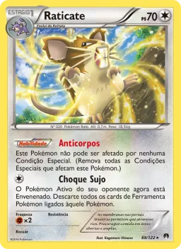 Raticate 88 Turbo Colisão