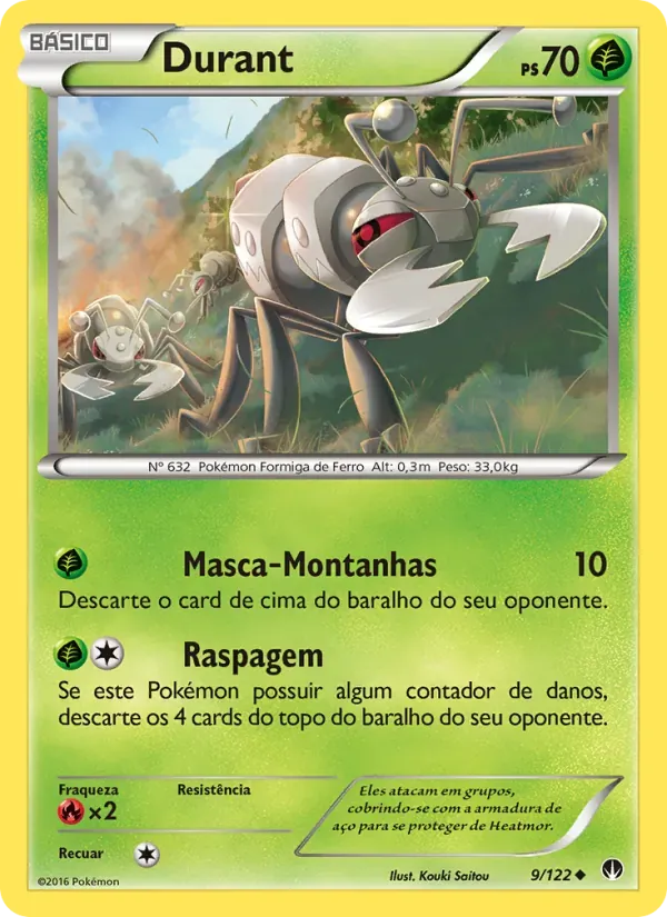 Durant 9/122 Turbo Colisão