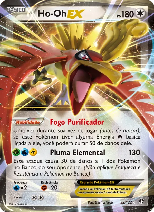 Ho-Oh EX 92/122 Turbo Colisão