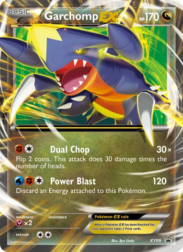 Garchomp EX XY09/211 XY Black Star Promos