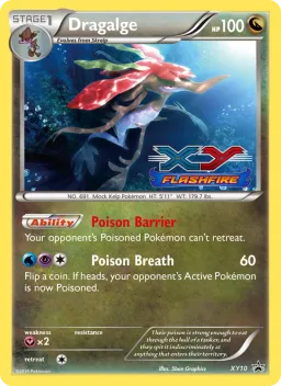 Dragalge XY10 XY Black Star Promos
