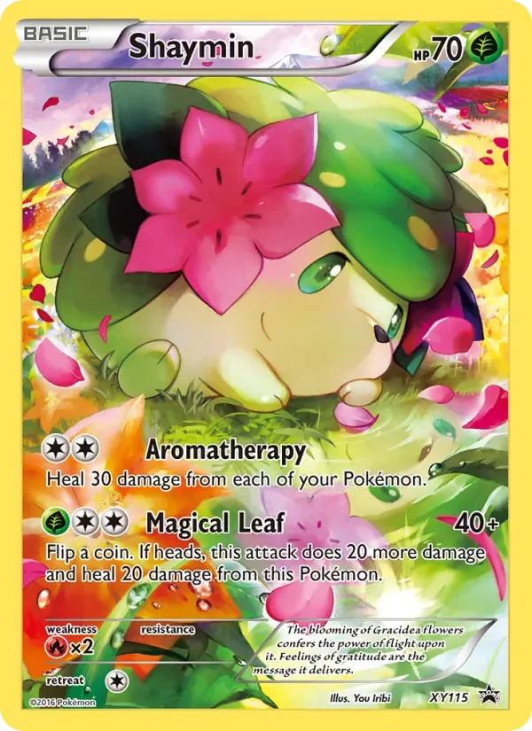 Shaymin XY115/211 XY Black Star Promos