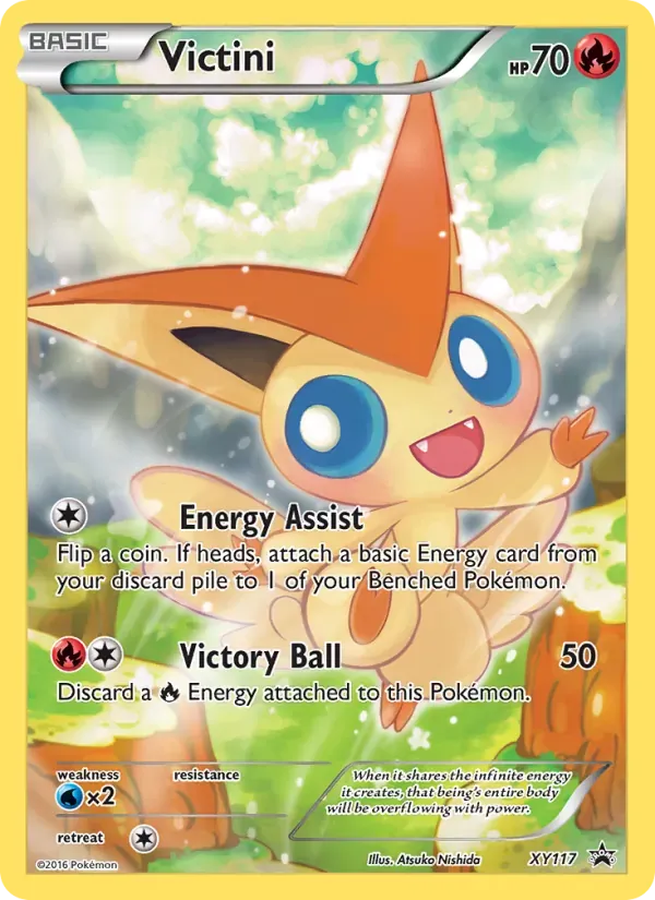 Victini XY117/211 XY Black Star Promos
