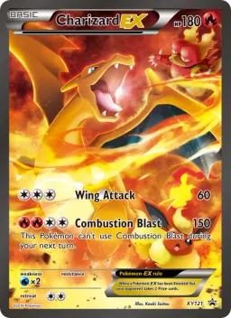 Charizard EX XY121 XY Black Star Promos