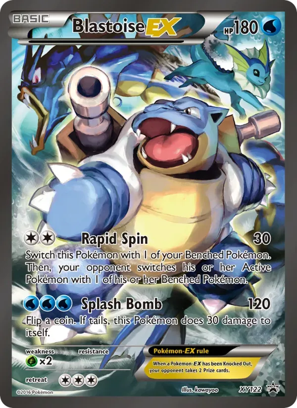 Blastoise EX XY122/211 XY Black Star Promos