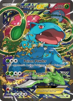 Venusaur EX XY123 XY Black Star Promos