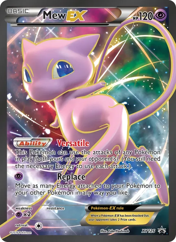 Mew EX XY126/211 XY Black Star Promos