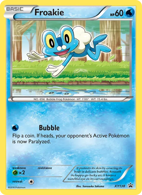 Froakie XY138/211 XY Black Star Promos