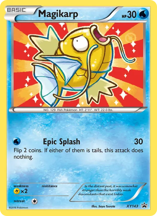 Magikarp XY143/211 XY Black Star Promos