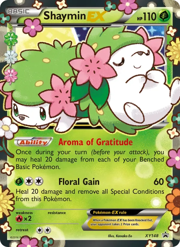 Shaymin EX XY148/211 XY Black Star Promos