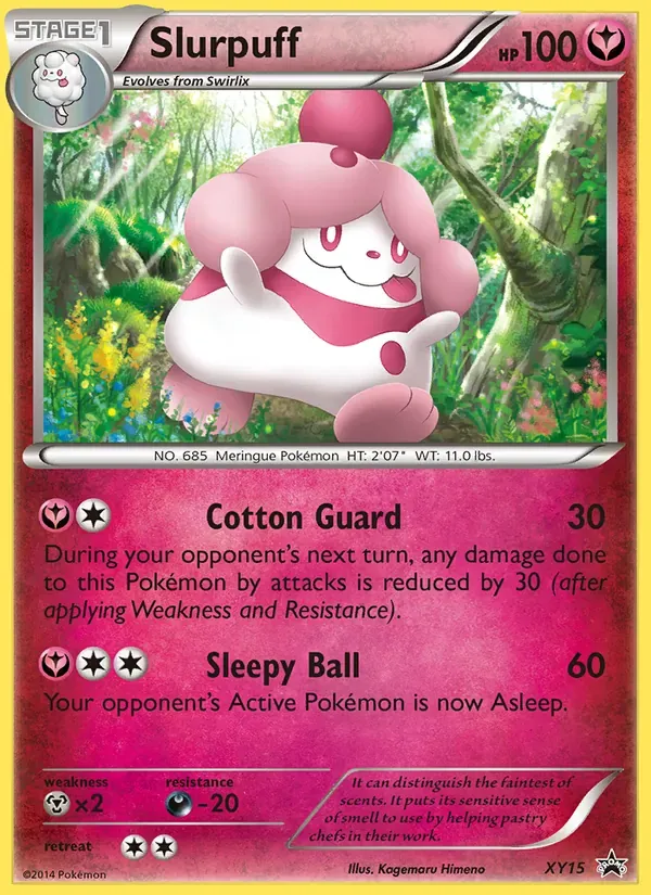 Slurpuff XY15/211 XY Black Star Promos