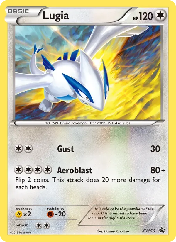 Lugia XY156/211 XY Black Star Promos