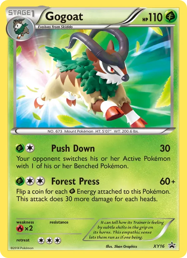 Gogoat XY16/211 XY Black Star Promos