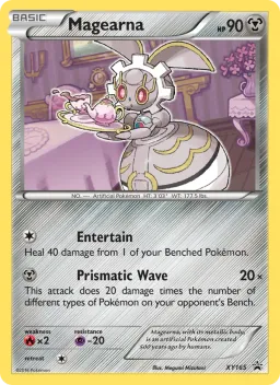 Magearna XY165 XY Black Star Promos