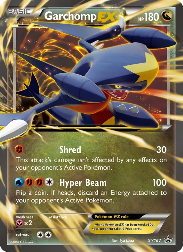 Garchomp-EX XY167/211 XY Black Star Promos