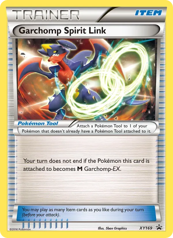 Garchomp Spirit Link XY169/211 XY Black Star Promos