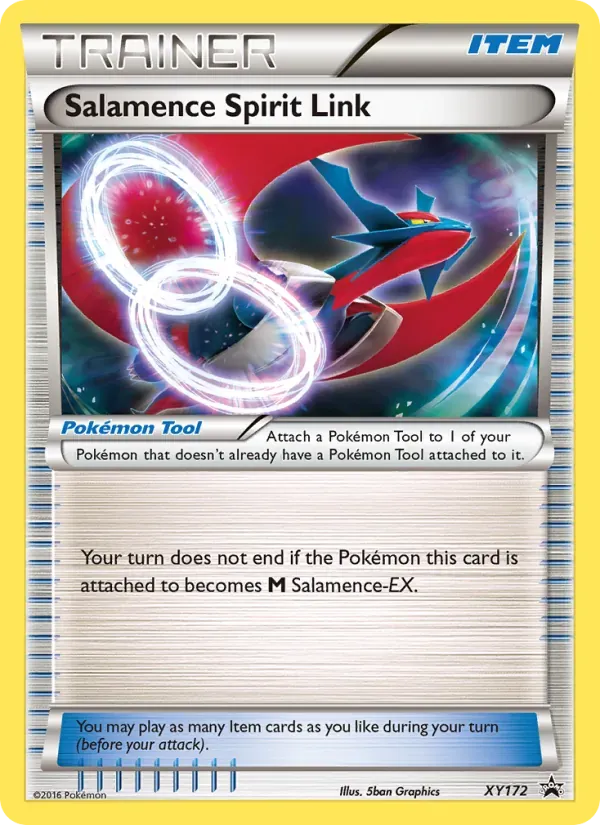 Salamence Spirit Link XY172/211 XY Black Star Promos
