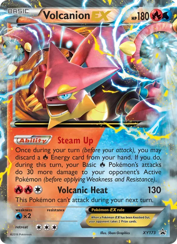 Volcanion EX XY173/211 XY Black Star Promos