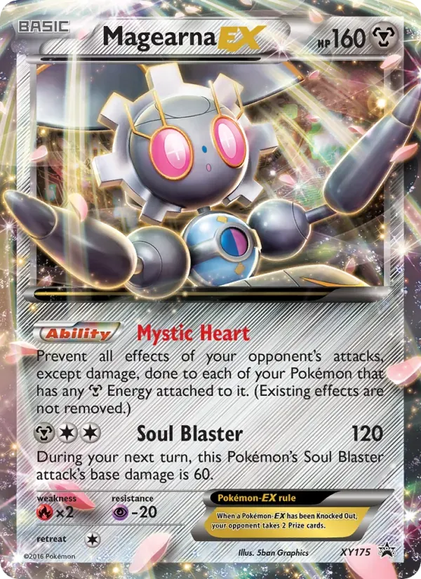 Magearna-EX XY175/211 XY Black Star Promos