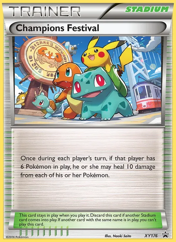 Champions Festival XY176/211 XY Black Star Promos