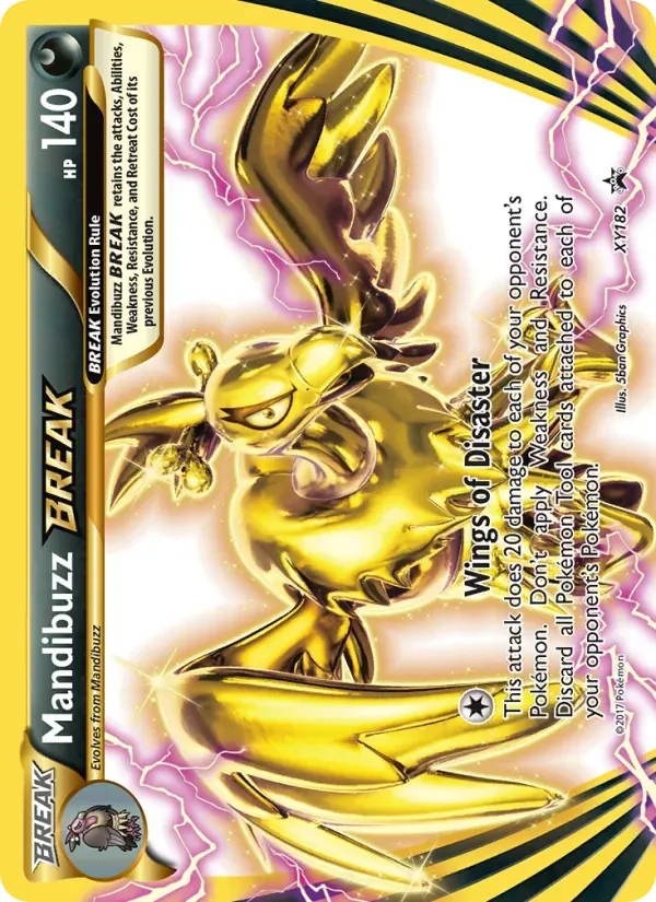 Mandibuzz BREAK XY182/211 XY Black Star Promos
