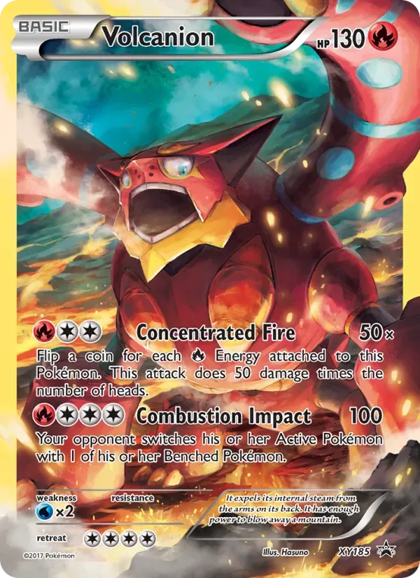 Volcanion XY185/211 XY Black Star Promos