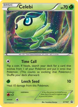 Celebi XY187 XY Black Star Promos