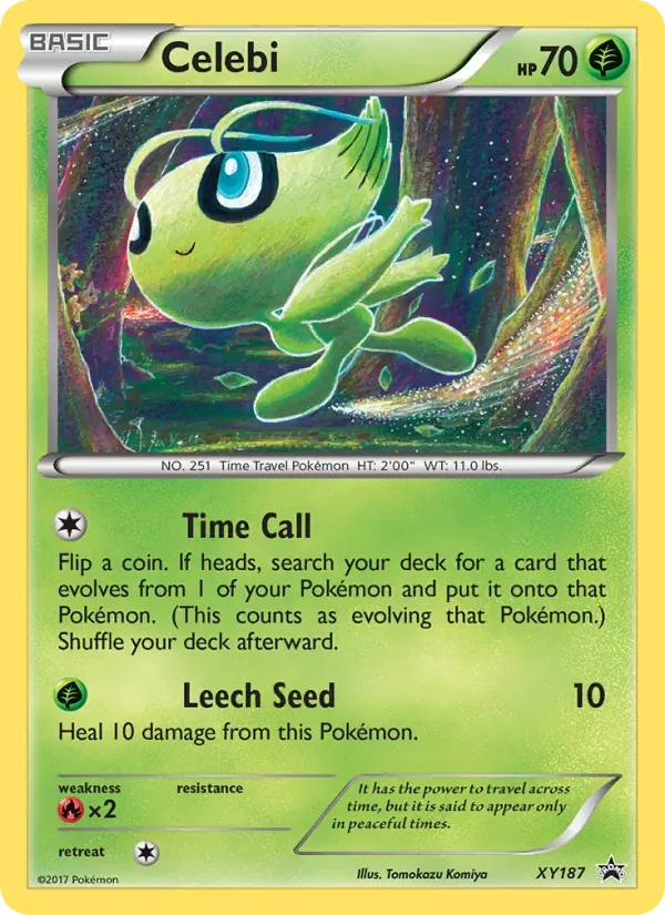 Celebi XY187/211 XY Black Star Promos