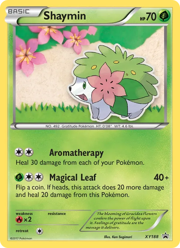 Shaymin XY188/211 XY Black Star Promos